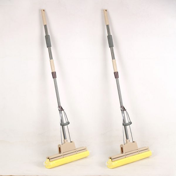 Double roller squeezing water glue cotton mop (4)