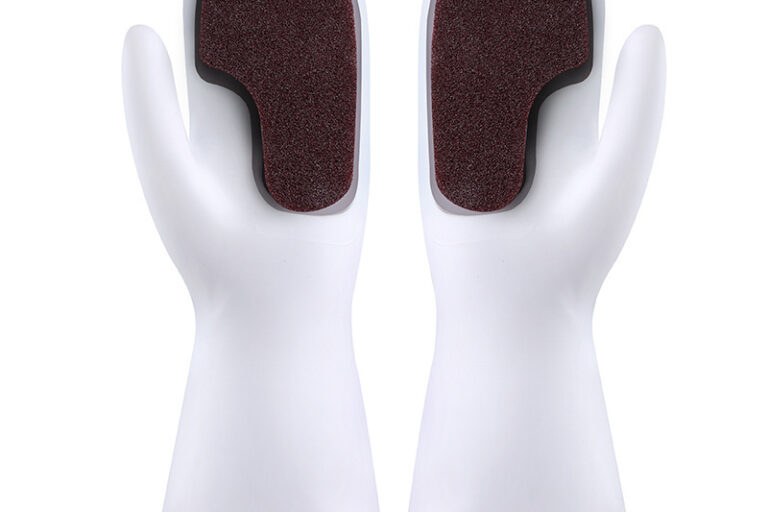 Kitchen multifunctional dishwashing gloves (3)