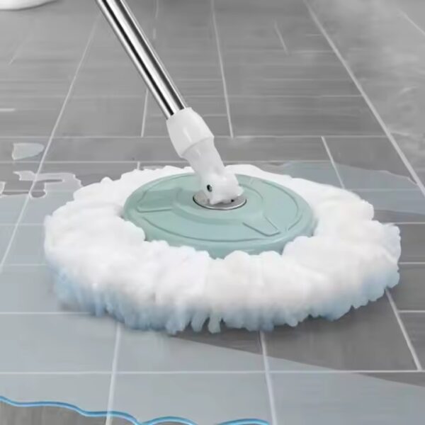 Durable home cleaning 360 spin mop with easy wringing bucket