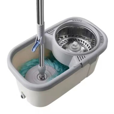 New detachable stainless steel magic spin mop for home cleaning