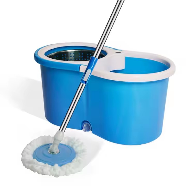 New detachable stainless steel magic spin mop for home cleaning