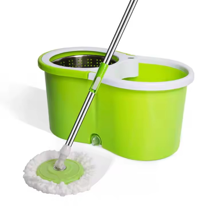 New detachable stainless steel magic spin mop for home cleaning