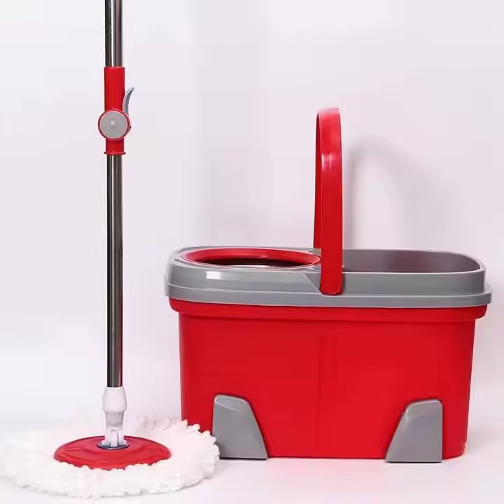 New detachable stainless steel magic spin mop for home cleaning