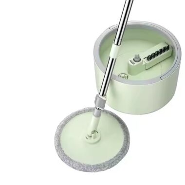 New design 360-degree spin mop with built-in washing bucket
