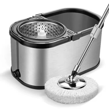 Custom 360-degree magic spin mop set for home floor cleaning