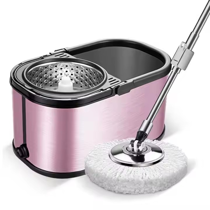 Custom 360-degree magic spin mop set for home floor cleaning