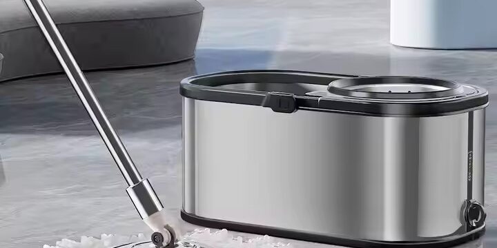 Custom 360-degree magic spin mop set for home floor cleaning