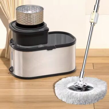 Custom 360-degree magic spin mop set for home floor cleaning