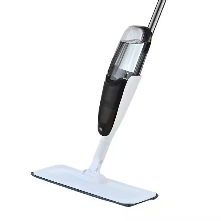 Detachable 360-degree spray mop with refillable tank and custom logo option for home cleaning
