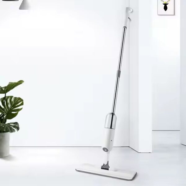Detachable 360-degree spray mop with refillable tank and custom logo option for home cleaning