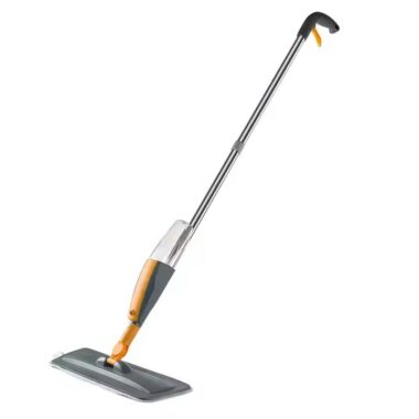 Detachable 360-degree spray mop with refillable tank and custom logo option for home cleaning