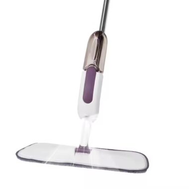 Detachable 360-degree spray mop with refillable tank and custom logo option for home cleaning