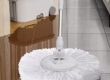 High-quality 360° easy-wring microfiber spin mop for floor cleaning