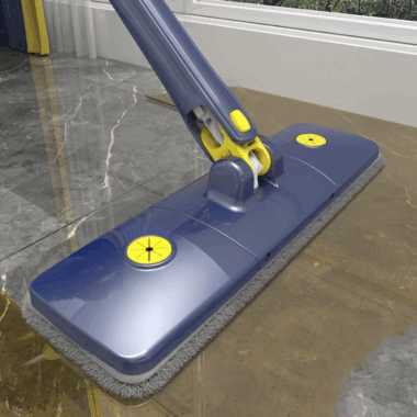 Super absorbent microfiber flat mop for household floor cleaning

