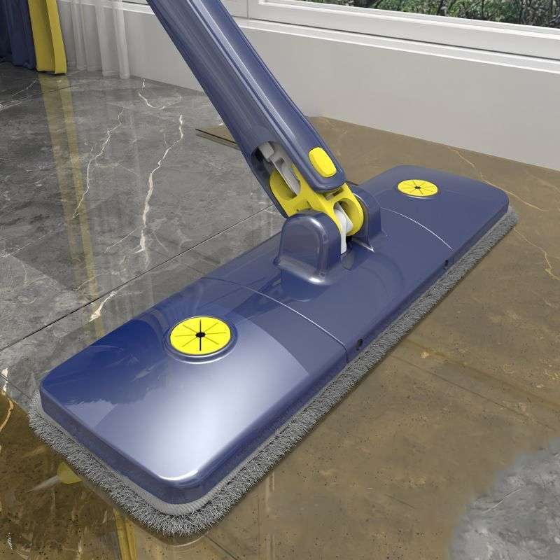Super absorbent microfiber flat mop for household floor cleaning
