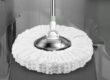 Factory direct 360° microfiber spin mop with rotating head and bucket