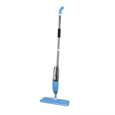 Lightweight portable spray mop with ergonomic handle and microfiber pad for home floor cleaning