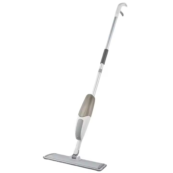 Top-grade spray mop with ergonomic magic handle and 360-degree swivel head for household