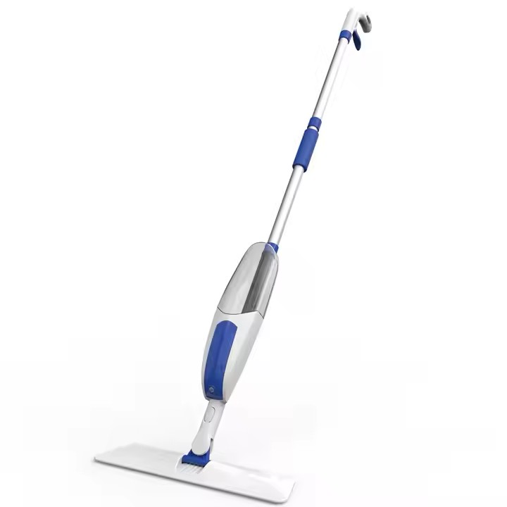 Top-grade spray mop with ergonomic magic handle and 360-degree swivel head for household