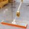 360° stainless steel self-wringing flat mop with microfiber head